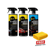 Track Premium 3-in-1 Detailing Kit + Free Microfiber Towel