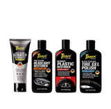 Track 4-in-1 Car Detailing Combo – Scratch Remover, Headlight & Plastic Restorer + Tire Gel