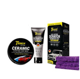 Track Car Scratch Remover 200g With Ceramic Coating Wax  200g - Free Microfiber Towel